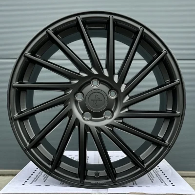 19 Zoll Felgen KT17 schwarz für VW Tiguan 5N 5N1 Arteon 3H Phaeton 3d Scirocco