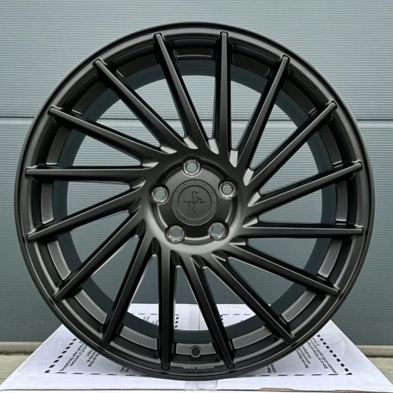 19 Zoll Felgen KT17 schwarz glanz für Audi A4 S4 B9 A5 B8 B9 A6 4G 4G1 C7 F2