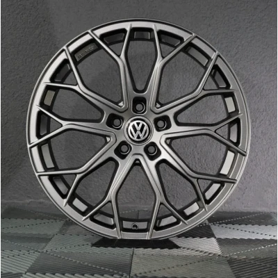 19 Zoll 4 Felgen FF01 grau für VW Golf 6 7 8 7R GTI GTD GTE Passat B6 B7 B8