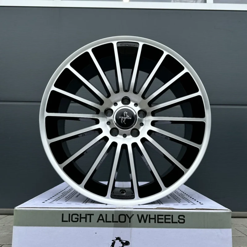 19 Zoll Felgen Keskin KT15 schwarz poliert Audi A6 C6 C7 4F 4G Q3 8U 8U1 Q2 GA
