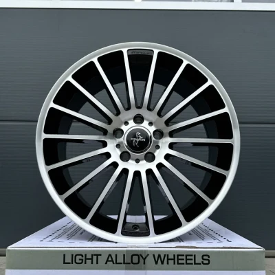 19-inch Keskin KT15 black polished rims for Mercedes A-Class W176 245G W177 F2A