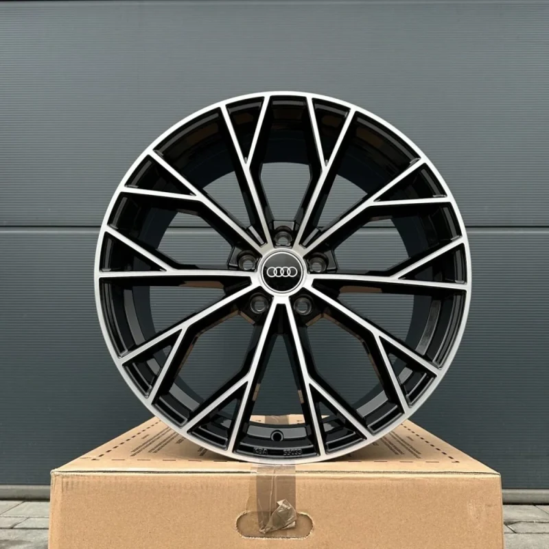 19 Zoll Felgen UA23 schwarz poliert Audi A3 S3 RS3 8P 8V TT TTS 8J 8S Q2 GA