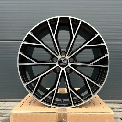 19-inch UA23 black polished rims for Seat Cupra Formentor Ateca Tarraco FR 5FP