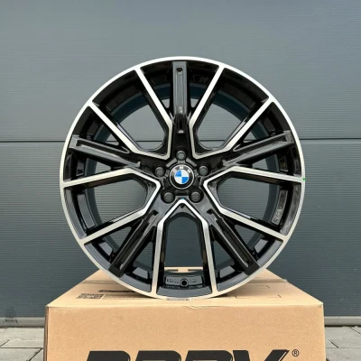 4x 19 inch rims 2DRV WH34 black for BMW 5 Series G30 G31 M550i M550d M550 M
