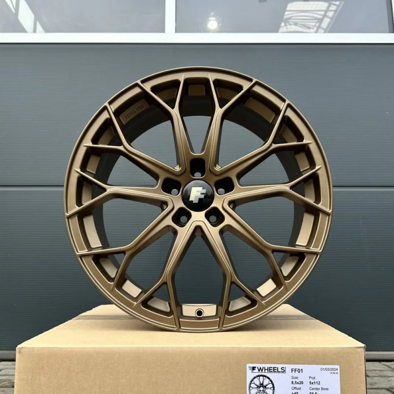 20 Zoll Felgen FF Wheels FF01 bronze für Mercedes S CL SL Klasse W221 W222 C216