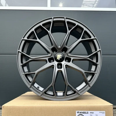20-inch FF Wheels FF01 Grey rims for Seat Leon 5F KL Cupra Ateca Yeti Hybrid