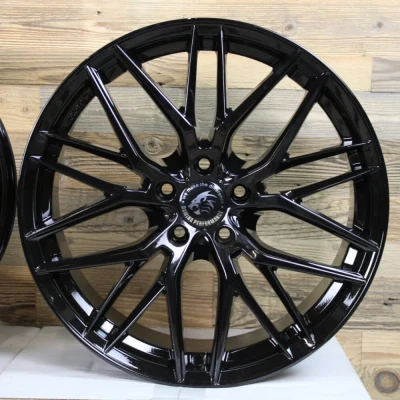 4x 19 Zoll Felgen NEU Damina DM08 schwarz für Mercedes C CLC Klasse W203 S203