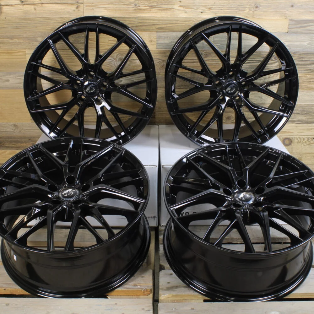 19 Zoll Felgen Damina DM08 schwarz für Mercedes CLS Klasse W218 C219 W219 218