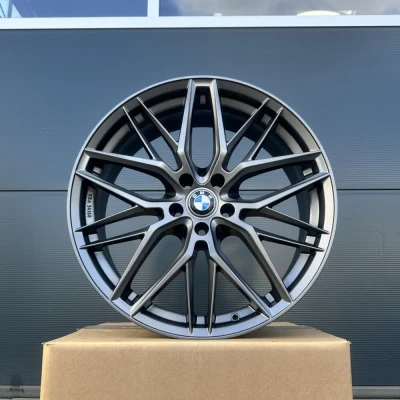 18-inch Damina DM08 matte grey alloy wheels for BMW 2 Series F45 F46 U06 Gran Active Tourer