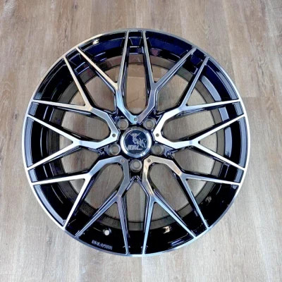 19-inch UA1E black polished rims for Mercedes CE Class W204 W205 W212 W213