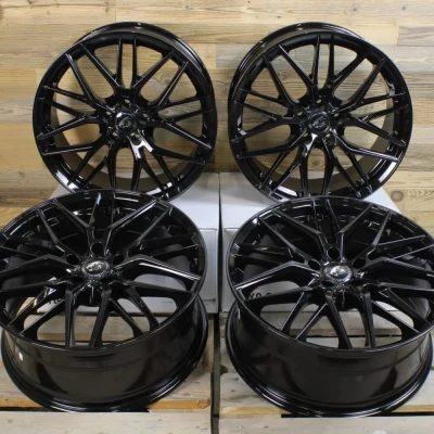 4x 19 inch DM08 black rims for Mercedes CLA class CLA45 AMG C117 X117 245G