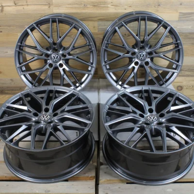 4x 18 Zoll Felgen Damina DM08 anthrazit für VW ID3 ID4 ID.3 ID.4 Pure E1 E2 R