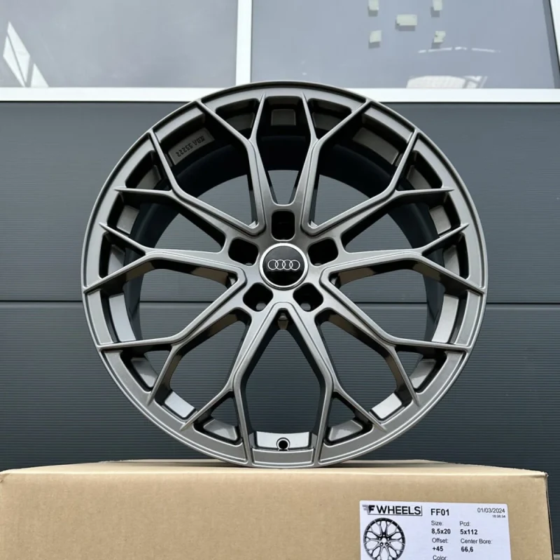 20 Zoll Felgen Wheels FF01 anthrazit für Audi A3 S3 RS3 8V 8Y GY TT TTS 8J 8S FV