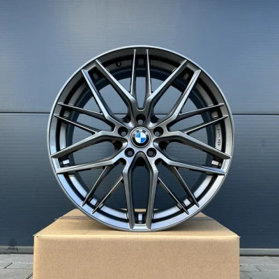 4x 18 inch Damina DM08 anthracite rims for BMW 2 Series F44 Gran Coupe F2GC (M135i)