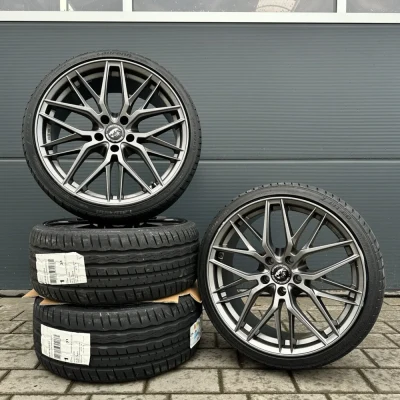 DM08 18-inch summer wheels with AMG summer tires, complete summer wheel sets for the E-Class W212 S212