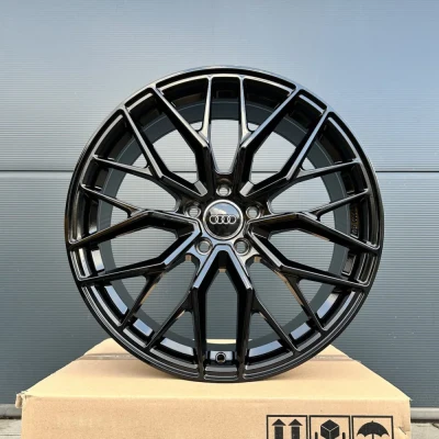 19-inch DM20 black alloy wheels for Audi A6 4F 4F1 4G 4G1 F2 C6 C7 C8 S-Line Avant
