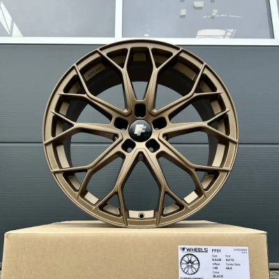 4x 18 Zoll Felgen FF Wheels FF01 Bronze für Mercedes GLC Klasse X253 X254 GLC43
