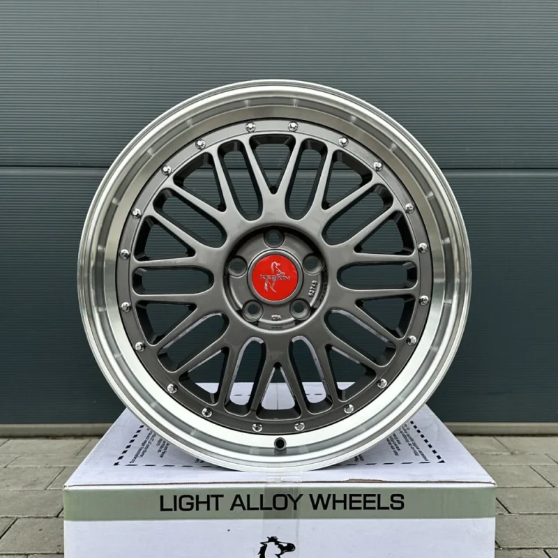 19 Zoll Felgen KT22 titan grau poliert BMW 3er G21 G20 5er G30 4er G22 G23 G26