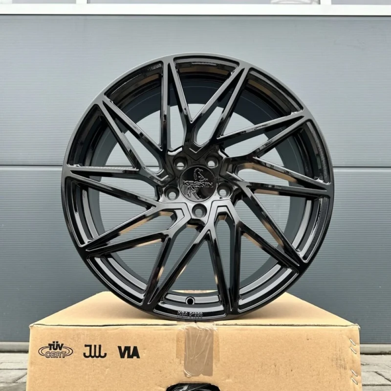 19-inch Keskin KT20 black rims for Seat Leon 1P 5F KL Cupra Ateca Yeti 5x112
