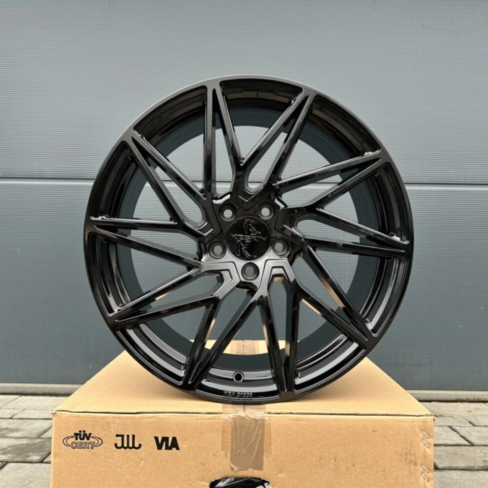19 Zoll Felgen Keskin KT20 schwarz für Mercedes GLA C A E