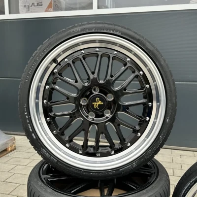 KT22 19-inch summer wheels, complete summer wheel sets AMG for Mercedes E-Class W207
