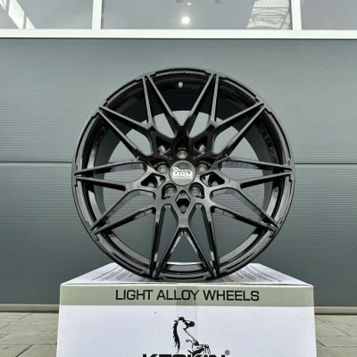 4x 18 Zoll Felgen MAM B2 B2N schwarz für Mercedes GLC Klasse X253 X254 GLC43 AMG