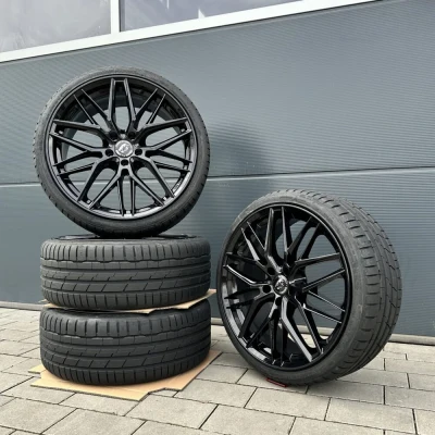 DM08 20-inch winter wheels, Hankook winter tires, complete wheels for Cupra Terramar