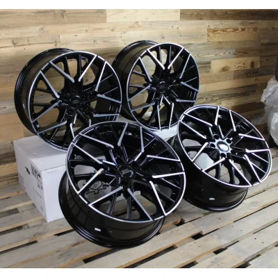 1x 19 Zoll Felge MM06 schwarz poliert Nachkauf