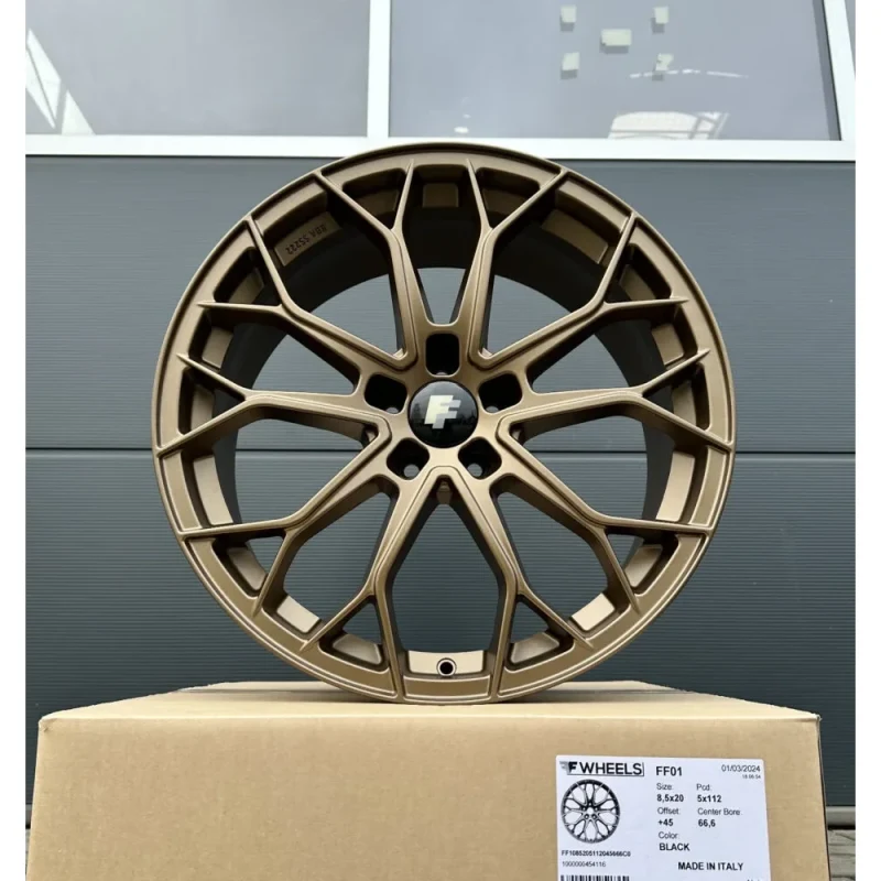 18 Zoll Felgen FF Wheels FF01 bronze für Mercedes C Klasse W206 S206 R2CW R2CS