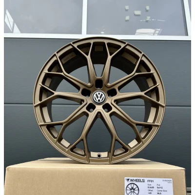 4x NEU 18 Zoll Felgen FF Wheels FF01 bronze für VW T-ROC TROC T ROC A1 R Cabrio