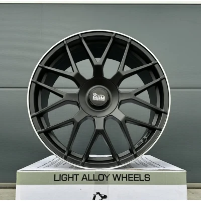 19 Zoll Felgen GT1 schwarz für Audi A3 S3 8V GY 8Y Sportback Limousine S-Line