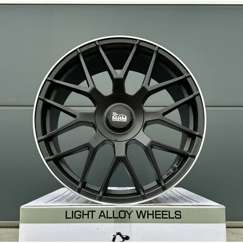 19 Zoll Felgen GT1 schwarz für Audi A3 S3 8V GY 8Y Sportback Limousine S-Line