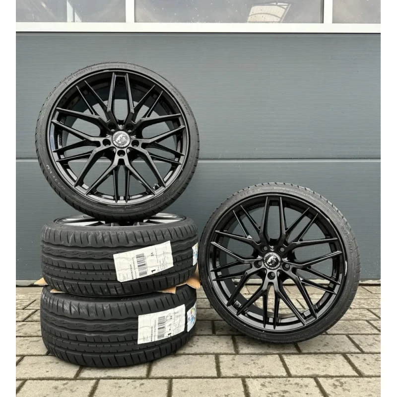 DM08 schwarz 19 Zoll Winterkompletträder für Seat Tarraco Skoda Kodiaq