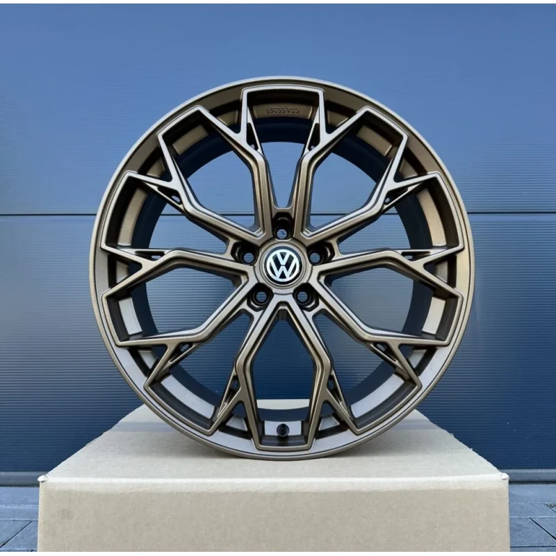 19 Zoll Felgen FF02 bronze für VW Tiguan 5N 5N1 Arteon 3H Phaeton 3d Scirocco