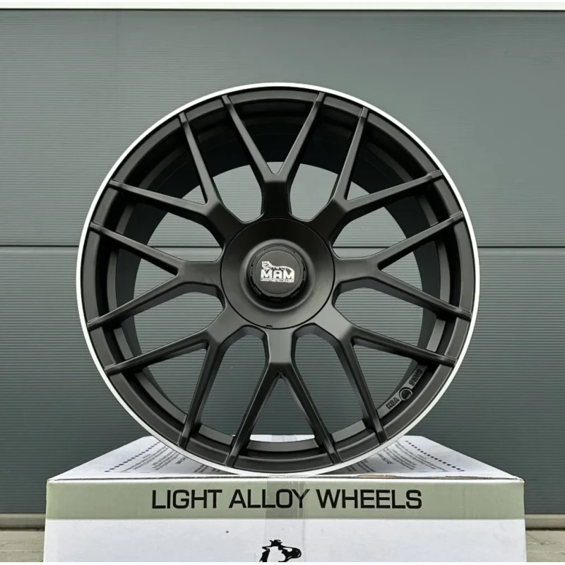 19 Zoll Felgen MAM GT1 schwarz matt für Audi A3 S3 RS3 8P 8V TT TTS 8J 8S Q2 GA