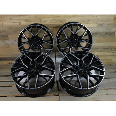 19-inch MM06 black polished rims for Mercedes CE Class W204 W205 W212 W213