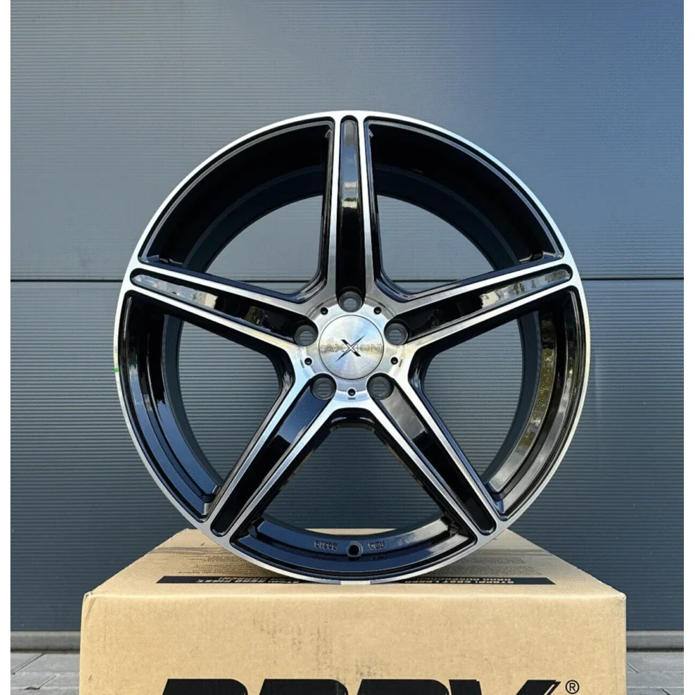 19 Zoll Felgen Axxion AX7 poliert für Mercedes C E Klasse W204 W205 W212 W213