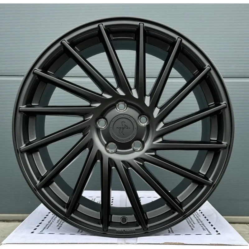 18-inch Keskin KT17 black rims for Seat Leon 1P 5F KL Cupra Ateca Yeti 5x112