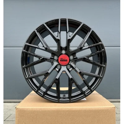 19-inch MAM RS4 black rims for Mercedes A CLA Class W176 W177 C117 C118