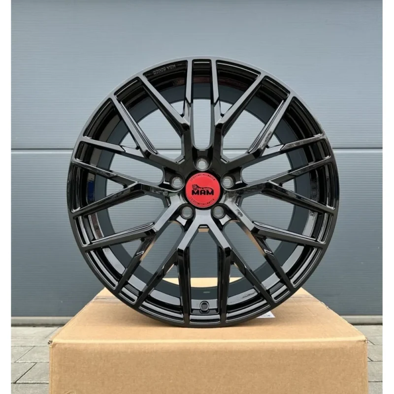 19-inch MAM RS4 black rims for Mercedes A CLA Class W176 W177 C117 C118