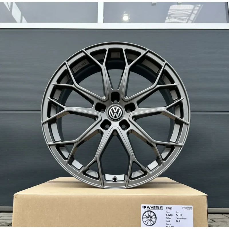 NEU 18 Zoll Felgen FF Wheels FF01 anthrazit für VW T-ROC TROC T ROC A1 R Cabrio