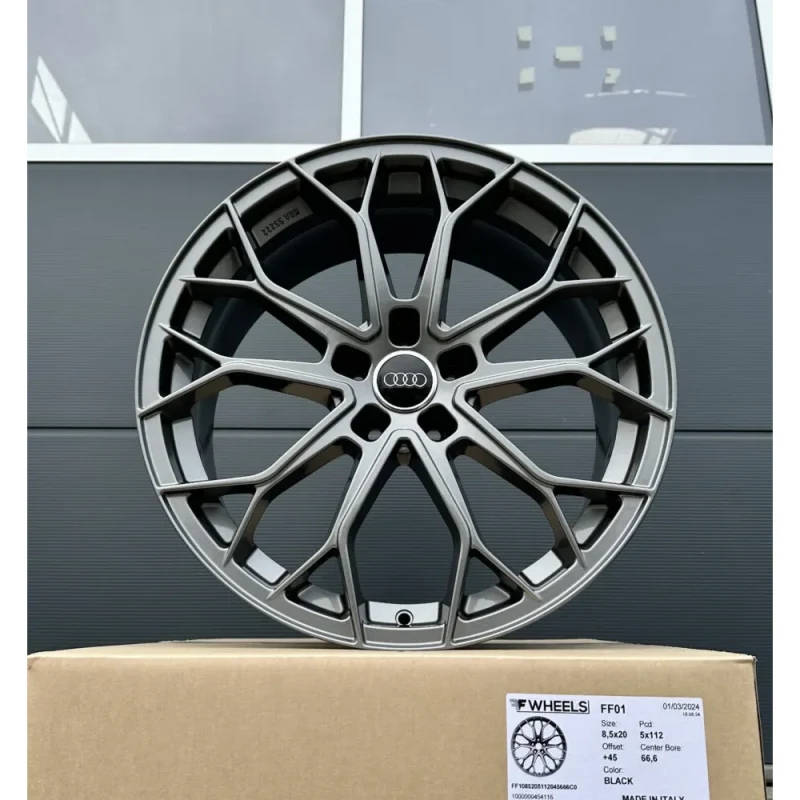 18-inch FF Wheels FF01 anthracite rims for Audi Q2 SQ2 Q3 GA 8U F3 Q5 8R FY S
