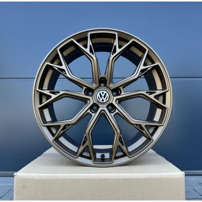 19 Zoll Felgen FF Wheels FF02 bronze für VW Tiguan 1 2 3 5N CT R-Line Allspace