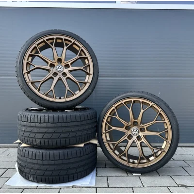 19-inch 4 summer wheels HANKOOK complete wheels FF01 for VW Golf 6 7 8 GTI GTD GTE R