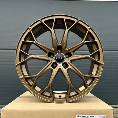 4x 18 inch rims FF Wheels FF01 bronze for Audi A4 S4 B6 B7 B8 B81 B9 8E 8H S