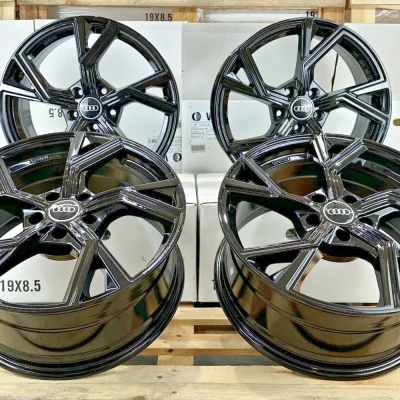 18 inch rims AF20 black for Audi A6 C5 C6 C7 C8 4B 4F 4F1 A8 4E F8 Q5 8R FY
