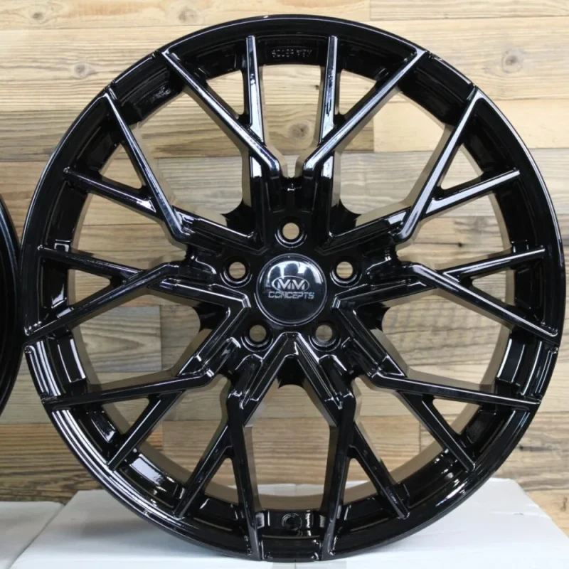 19 Zoll Felgen MM06 schwarz für VW Golf 6 7 8 GTI GTD GTE Passat B6 B7 B8