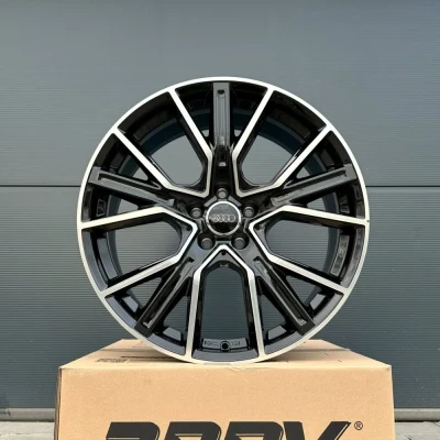 4x 19 Zoll Felgen 2DRV WH34 schwarz für Audi A8 S8 4E 4H F8 D3 D4 D5 S-Line