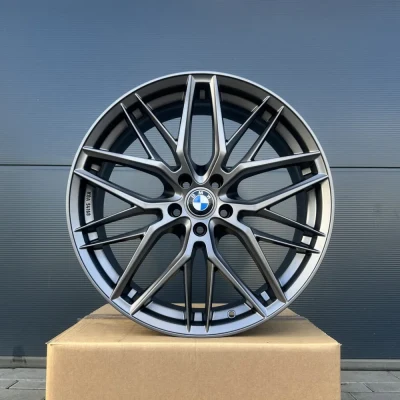 19 inch rims Damina DM08 gray BMW 3 series e90 e91 e92 e93 F30 F31 F34 e46 GT M
