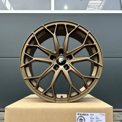 18-inch FF Wheels FF01 bronze rims for Mercedes B-Class W246 W247 F2B B250e